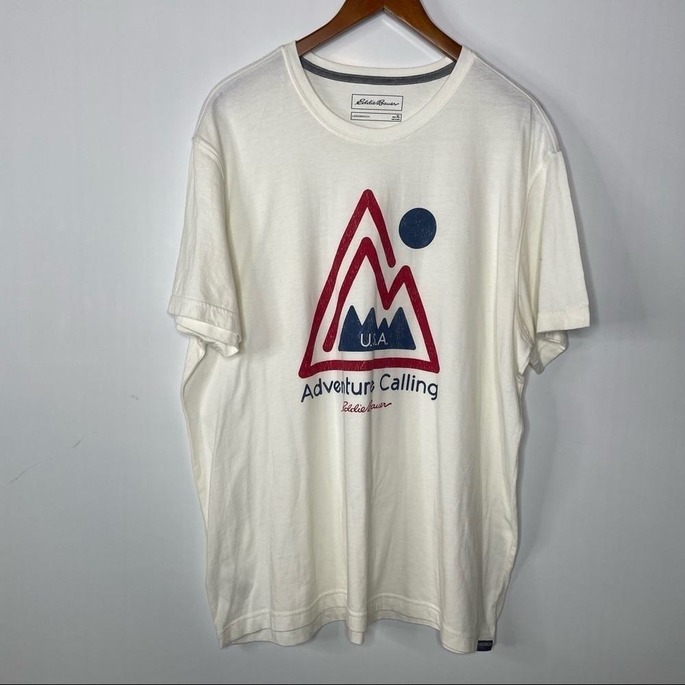 Eddie Bauer Adventure Calling Cotton Blend Tee Xlarge
